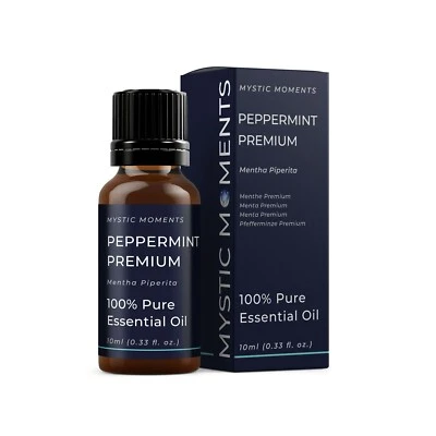 Mystic Moments Huile Essentielle de Menthe Poivrée Premium - 10ml - Photo 1/4