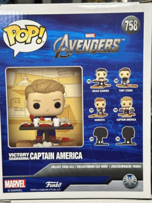 Funko Pop! Deluxe Marvel Avengers Victory Shawarma - Whole Set