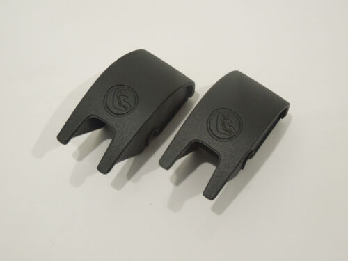 Paire de housses de fente Seat Leon 5F noires Isofix garniture neuves authentiques - Photo 1/7