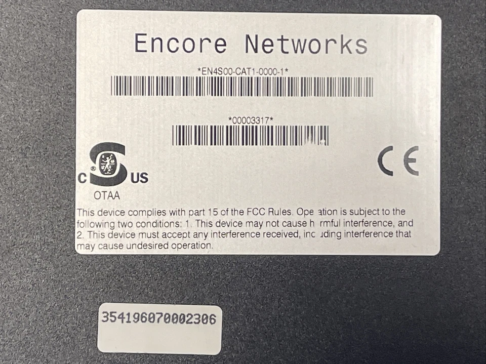 ENCORE NETWORKS EN-4000 4G ROBUST HARDENED ROUTER - Image 4 of 4