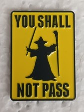 TOLKIEN HERR DER RINGE   Pin Anstecker GANDAL...