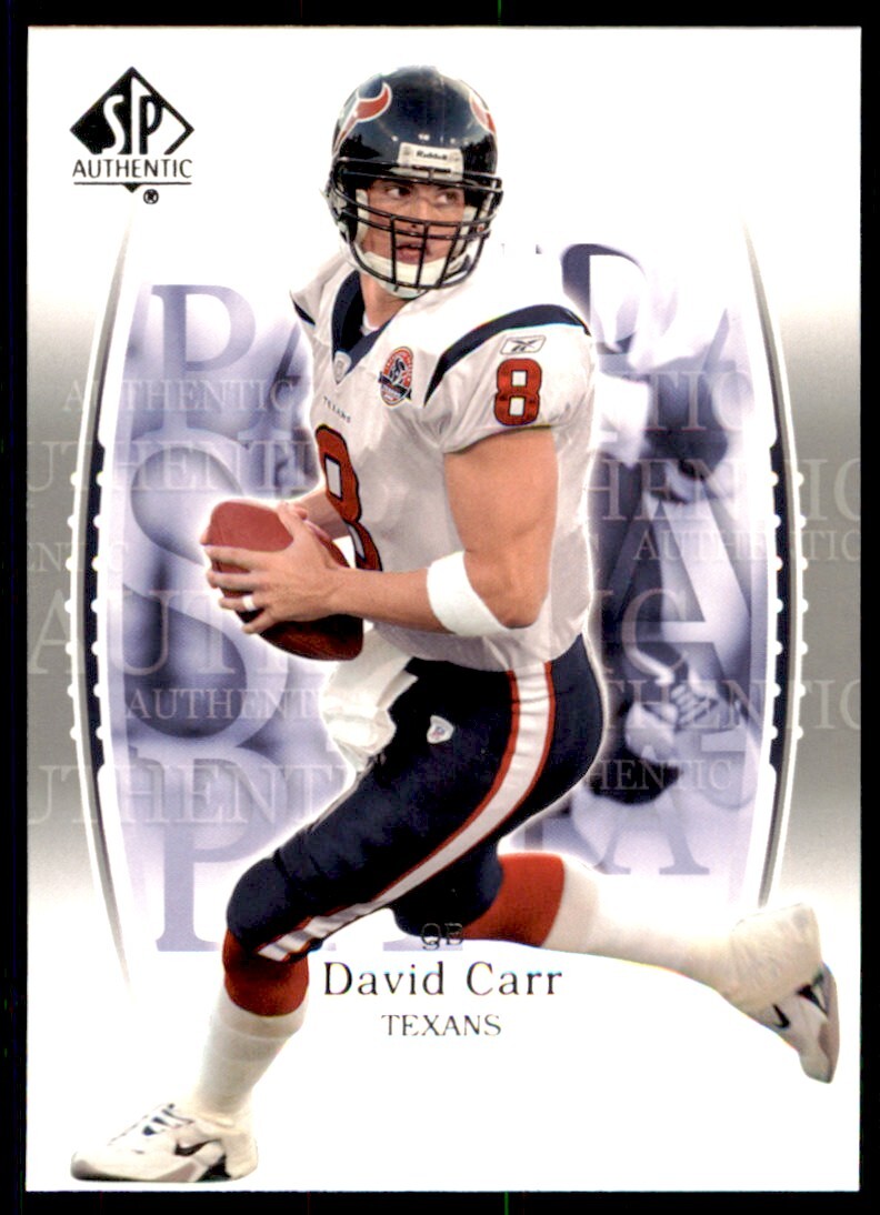 2003 SP Authentic #8 David Carr