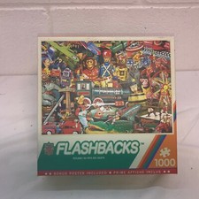 Masterpieces FLASHBACKS TOYLAND 1,000 piece jigsaw puzzle NIB Vintage Toys New