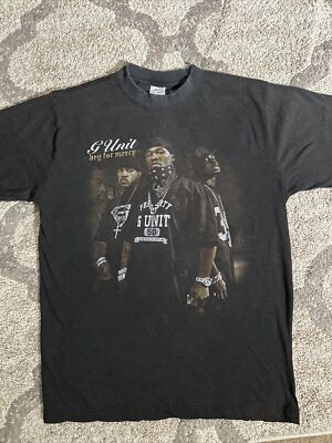 the game tシャツ50cent raptee g-unit G-UNIT Large NWT Gorilla Mascot Graphic 50Cent Rap Hip Hop VINTAGE