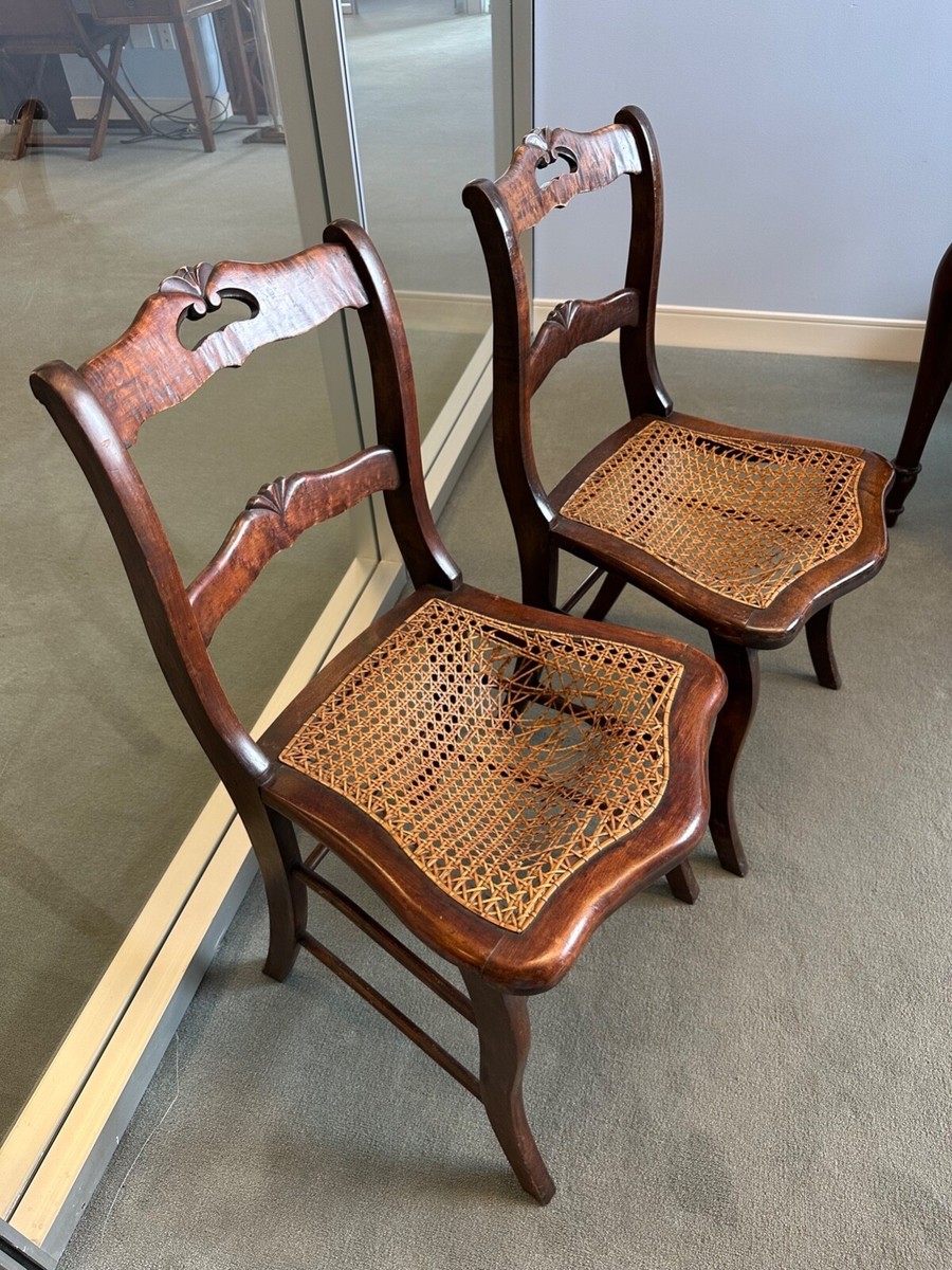 antique english dining chairs
