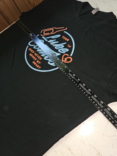 Luke Combs 2019 Tour 2xl Xxl Mens Black Graphic Logo Tshirt Country Music - 第 8/11 張圖片