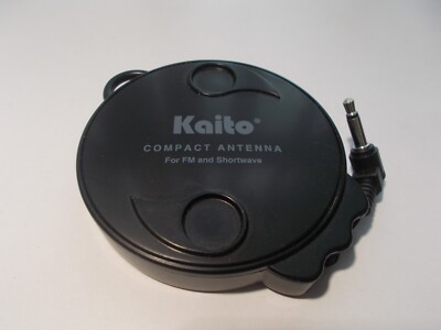 kaito.t-1113です！ Kaito Compact Antenna for FM and Shortwave, w/Approx. 19 feet Lead