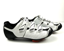 Zol Stage Road / Indoor Cycling Shoes Black and White Size 7.5