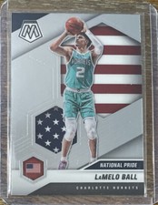 2020-21 Panini Mosaic LaMelo Ball RC Rookie Card National Pride #257 NM/MT