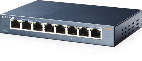 TP-Link TL-SG108 8-Port 10/100/1000Mbps Desktop Switch - TP-LINK - Picture 3 of 4