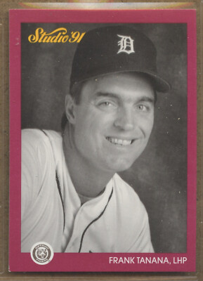 1991 Leaf Studio #57 Frank Tanana Detroit Tigers