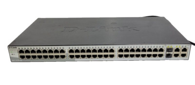 D- LINK DES-1210-52 WEB SMART SWITCH 10/100M 1000M MODULE DES-120 SERIES USED
