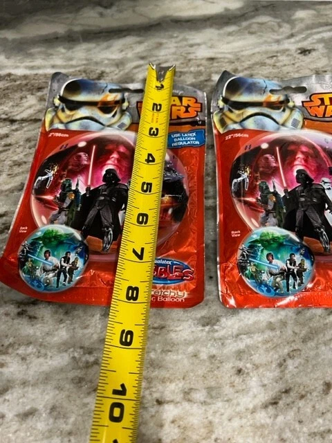 Disney Star Wars Qualatex Burbujas Globos Elásticos Set De 2 NUEVO Foto 4 de 4