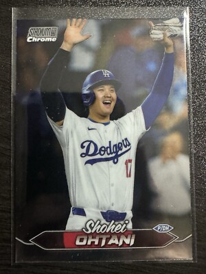 2024 Topps Stadium Club Chrome SHOHEI OHTANI #200 - Dodgers | eBay