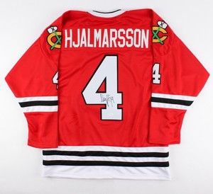 signed blackhawks jersey