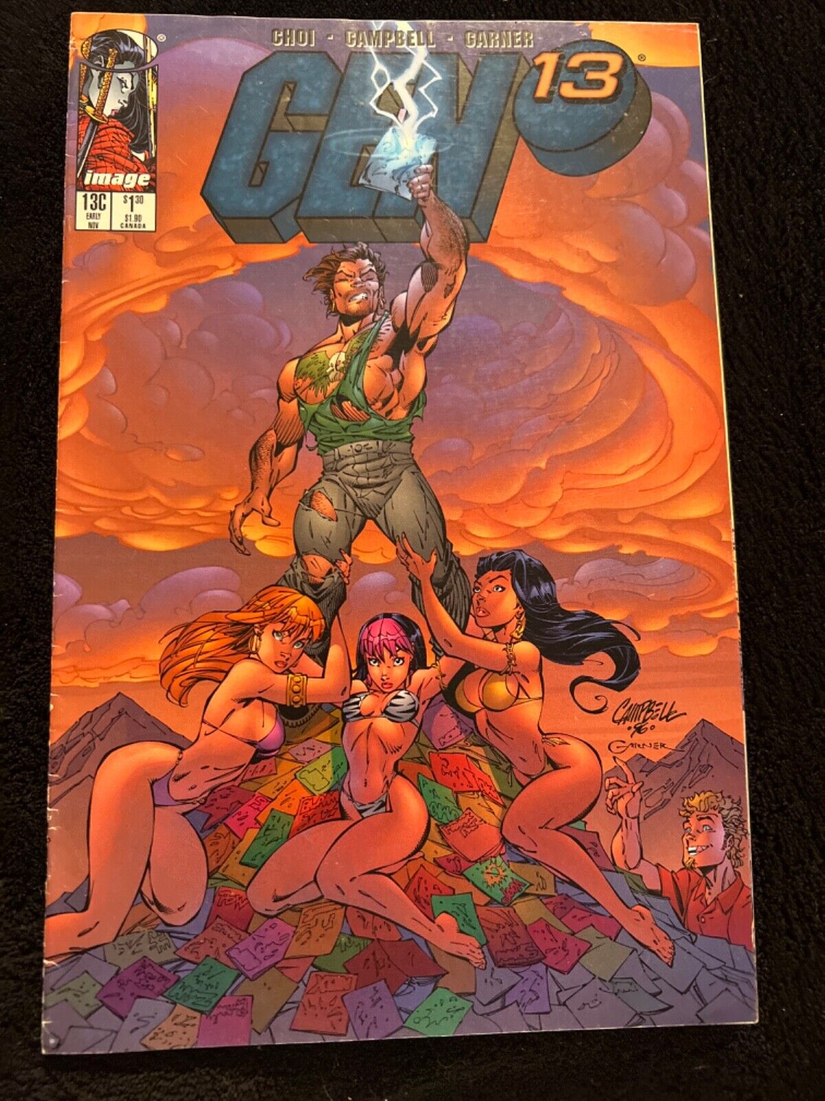 Cb6~comic book - Gen 13 - issue 13C - 1996