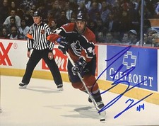 Todd BERTUZZI (BERT) Signed 8x10 Photo! VANCOUVER CANUCKS LEGEND   !! W/COA