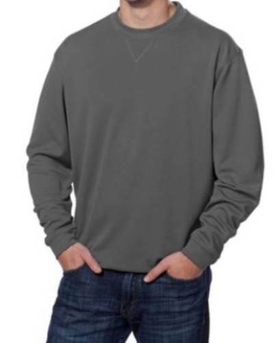 Мужская рубашка Pebble Beach с круглым вырезом горловины, серый, [M]