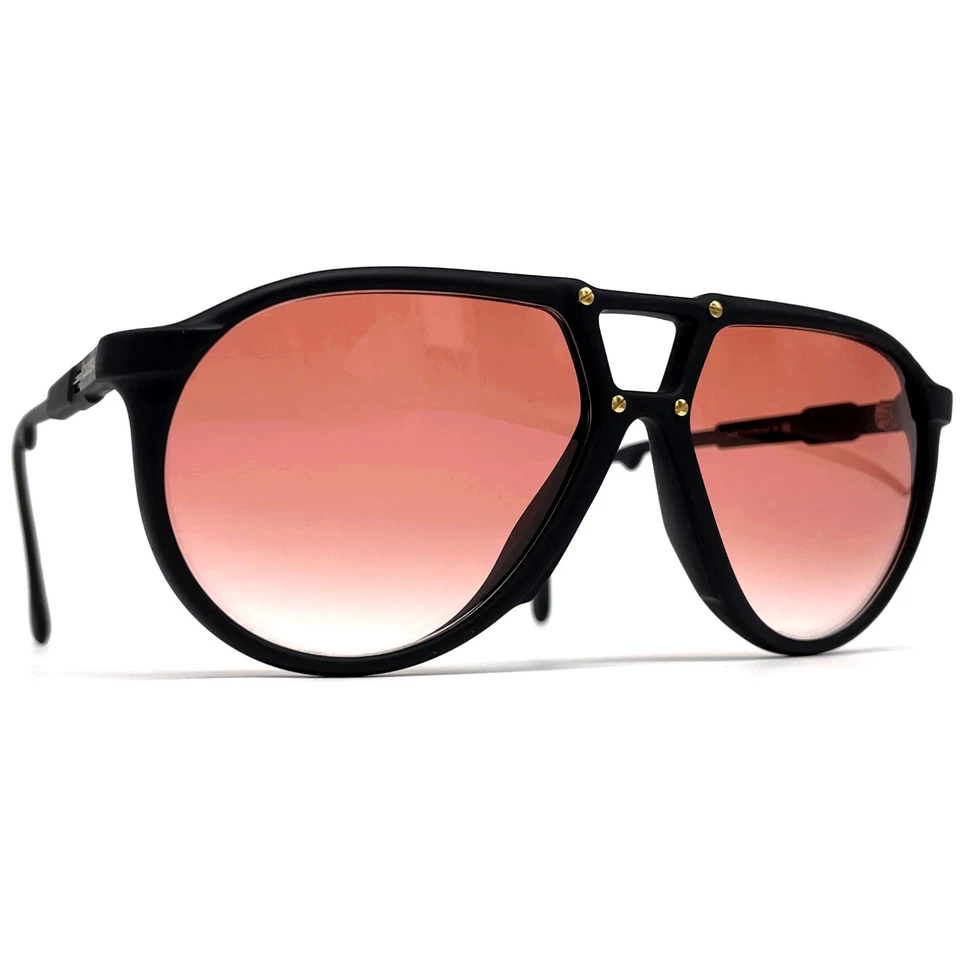 Gafas de sol CARRERA 5434 VARIO vintage NOS - Austria años 80 - ORIGINAL - negras/rojas Foto 4 de 4