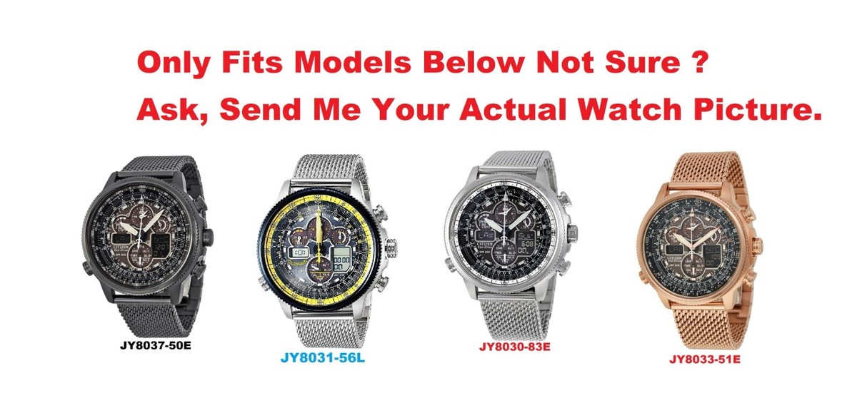 Citizen Navihawk A-T Watch Men's Watch Replacement Crystal