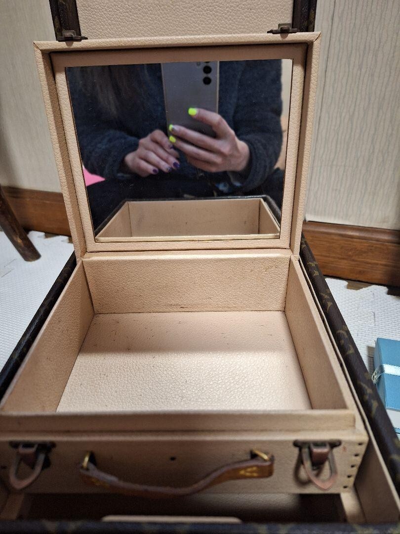 LOUIS VUITTON メークボックスビンテージ Louis Vuitton Makeup box Monogram Boite Bag Trunk Luggage