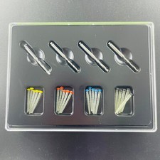 1 Box Dental Fiber Set 20 Pcs Fiber Post Screw & 4 Drills Dentist Product Kit