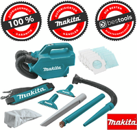Makita® Akku Staubsauger CL121DZ 12V Autostaubsauger Mit DüSen ZubehöR Solo ⭐