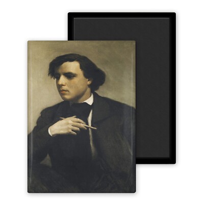 Portrait de Ferdinand Chaigneau-Bouguereau William Adolphe-Magnet Frigo 54x78mm