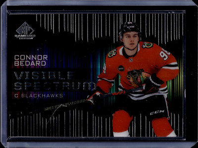 2024-25 SP Game Used Visible Spectrum Connor Bedard