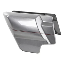 Battery Side Cover Panel Fit For Harley Street Road Glide 2009-23 Billet Silver