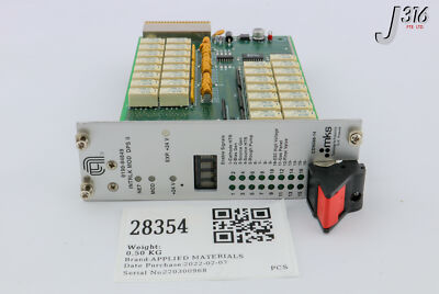 28354 APPLIED MATERIALS PCB, INTLK MOD DPS II 300MM, MKS CDN500-14 0190-04849
