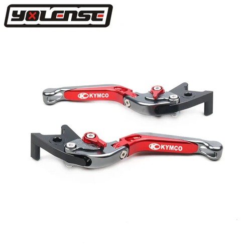 For KYMCO X CITANDO/R 250i 300 500 Folding Extending Front Rear Brake Levers CNC - Picture 8 of 22