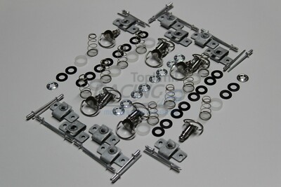 Pro-Bolt Schnellverschluss-Set 17mm Edelstahl D-Ring Racing Verkleidung fastener