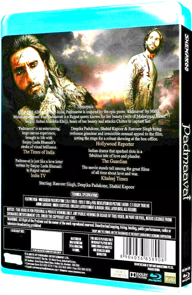 Padmavati full movie shop with english subtitles