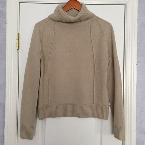 WOMEN'S AKA TURTLENECK SWEATER BEIGE 