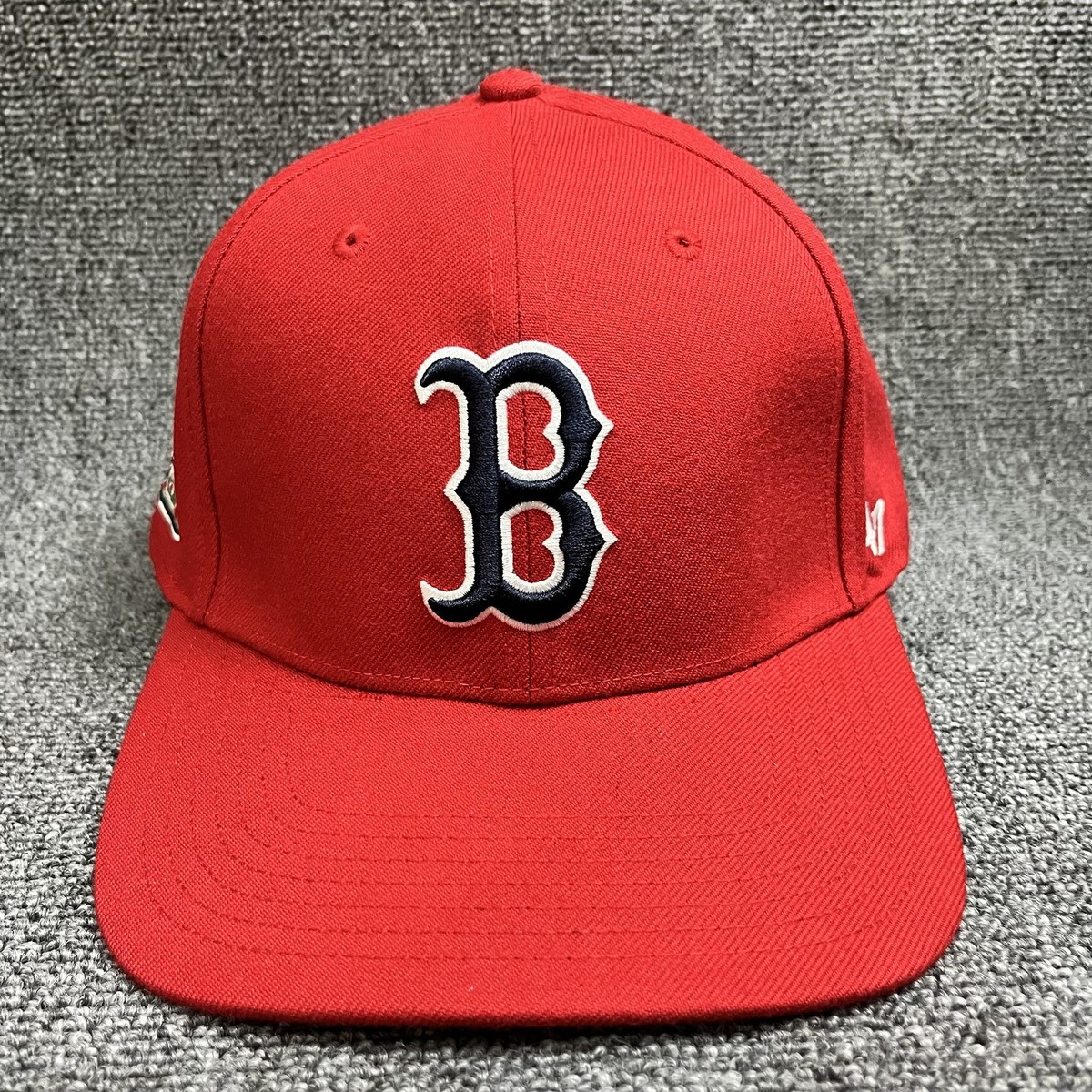 '47 Brand Boston Red Sox World Series Champions Snapback Hat Red New