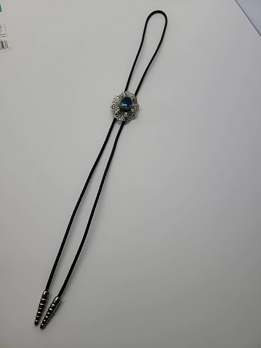Collana Lariat Boema Chic COOLSTEELANDBEYOND – Tre Filoni Con Frange E Cristalli – Lunga 79-82 Cm