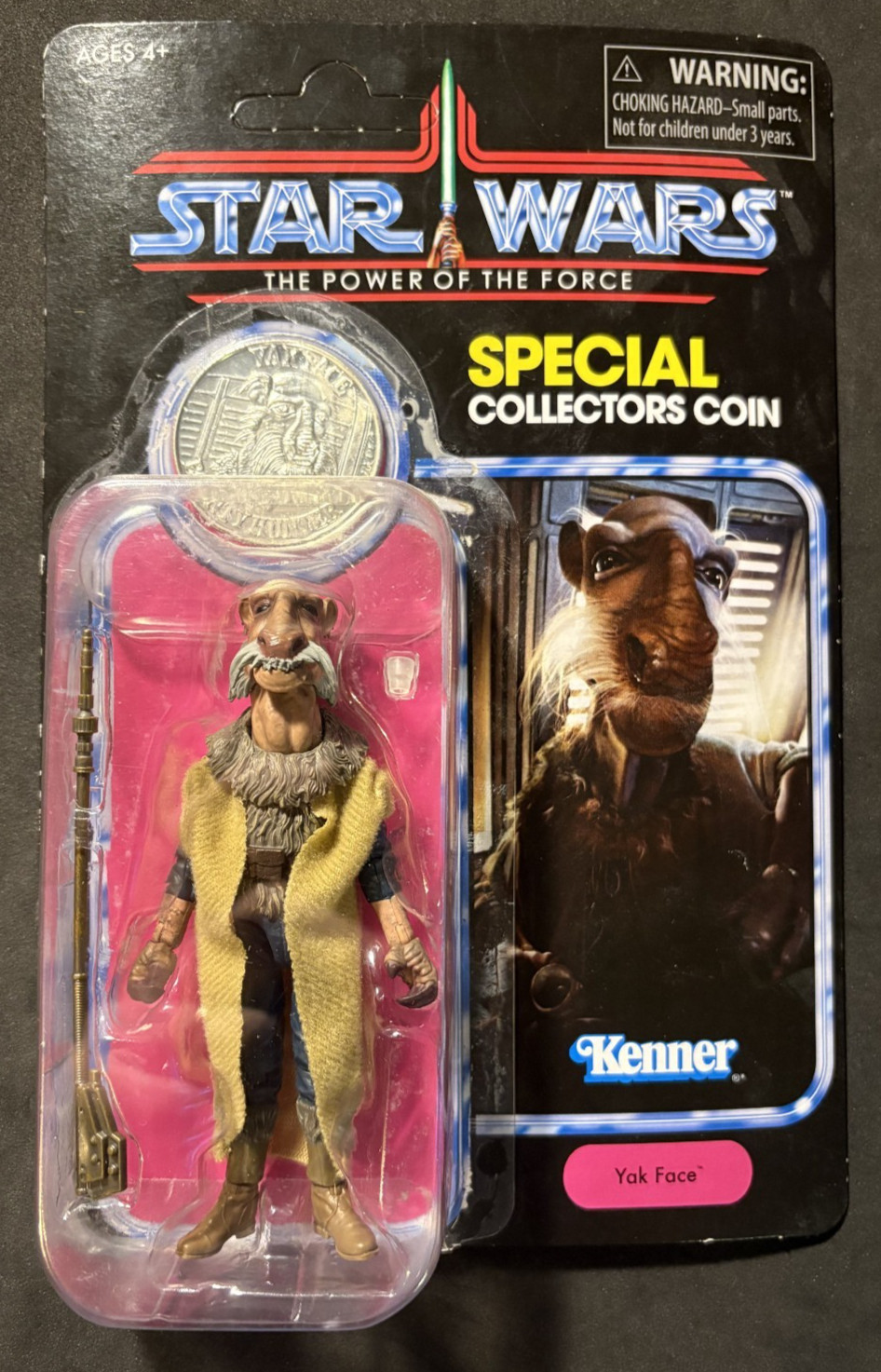 2019 Star Wars Power of The Force Yak Face w/ Special Collectors Coin