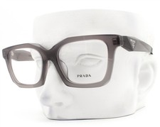 Prada Eyeglasses Glasses VPR C08-F 27G-1O1 Transparent Flint Gray 53mm with Case
