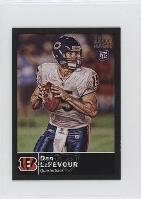 2010 Topps Magic Mini Black Dan LeFevour #121 Rookie RC 0c2