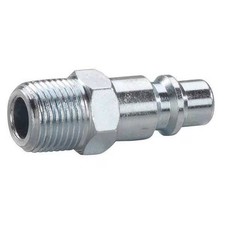 Quick Connect Hose Coupling, 3/8 in Body Size, 1/4 in Hose Fitting Size, Plug,