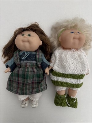 Vintage Cabbage Patch Dolls 1996 Mattel Hard Bodied