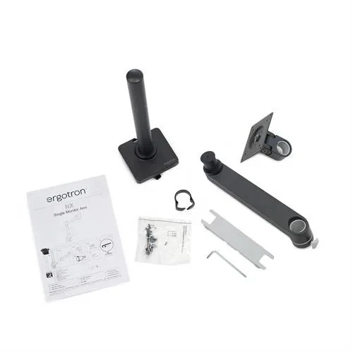 Adjustable Ergotron NX Monitor Arm Desk Clamp VESA Mount - Image 3 of 3