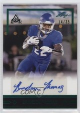 2021 Leaf Memories 1991 Base Green Spectrum 14/35 Brandon Thomas Auto 1b8
