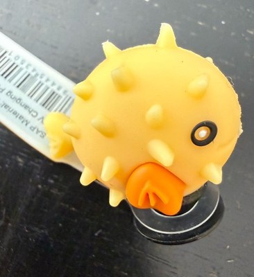 Crocs Jibbitz 3D PUFFER FISH SHOE CHARM Authentic- UV Color Changing