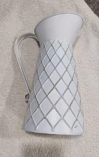 White Metal Decorative Pitcher