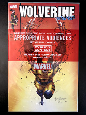 WOLVERINE REVENGE #2 - Red Band Polybag Sealed - Tyler Kirkham - 2024