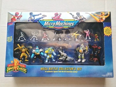 マイクロマシーンズ マイティモーフィンパワーレンジャー メガバトルコレクターズ 1994 Micro Machines Mighty Morphin Power Rangers Mega Battle