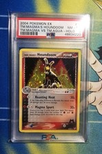2004 POKEMON EX TM MAGMA VS TM AQUA #10 TEAM MAGMA'S HOUNDOOM HOLO PSA 8 w/Swirl on eBay