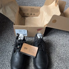 NEW RED WING Cross Lite 3557 Size  10 EE Black Aluminum Toe Men's Work Boots NIB